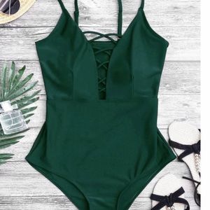 One piece swim suit